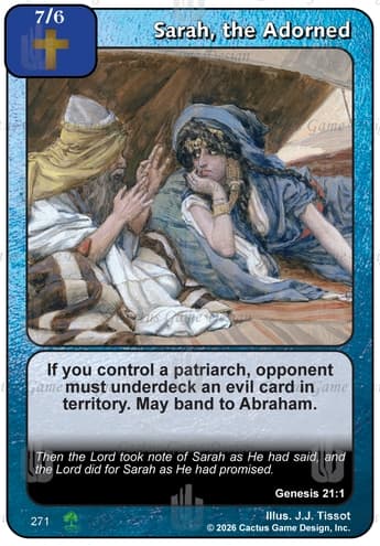 Sarah, the Adorned [RR2]
