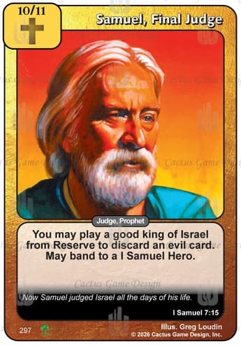 Samuel, Final Judge [RR2]