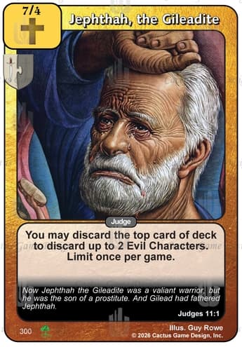 Jephthah, the Gileadite [RR2]