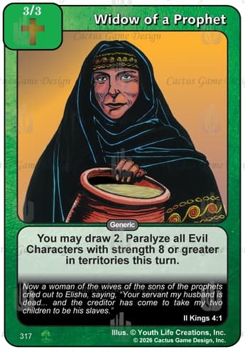 Widow of a Prophet [RR2]
