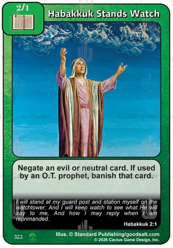 Habakkuk Stands Watch [RR2]