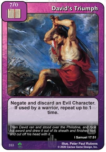 David’s Triumph [RR2]