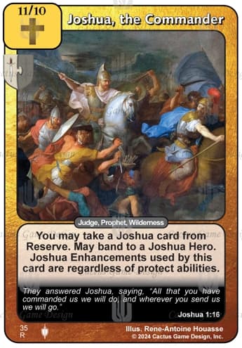 Joshua, the Commander