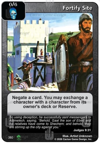 Fortify Site [RR2]
