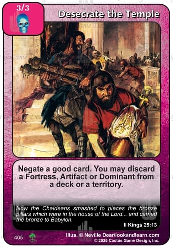 Desecrate the Temple [RR2]