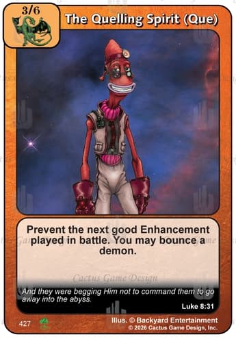 The Quelling Spirit (Que) [RR2]