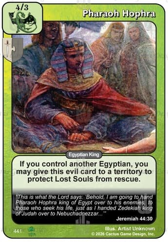 Pharaoh Hophra [RR2]