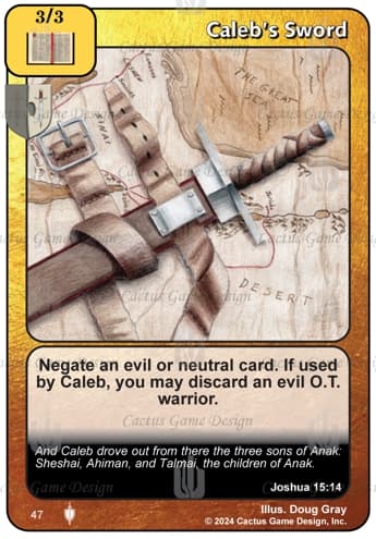 Caleb's Sword [II]