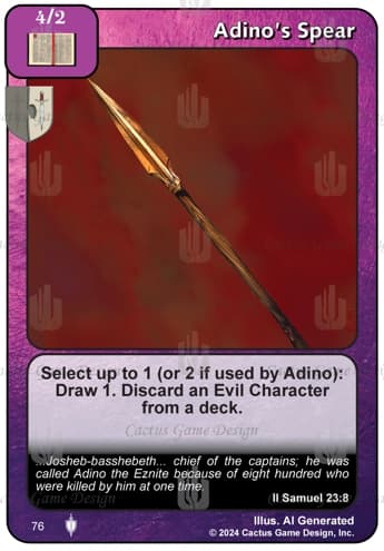 Adino's Spear [II]