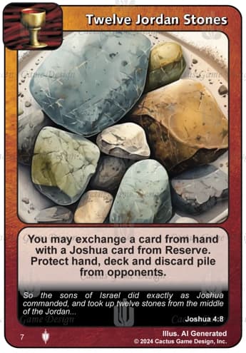 Twelve Jordan Stones