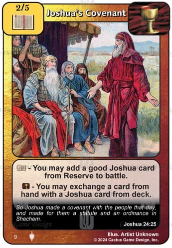 Joshua's Covenant