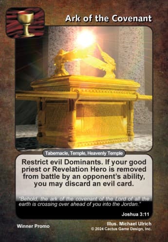 Ark of the Covenant [2024 - Winner]