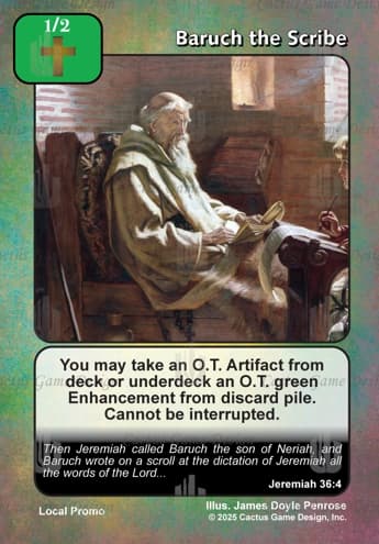 Baruch the Scribe [2025 - Local]