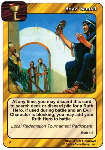 Boaz' Sandal
