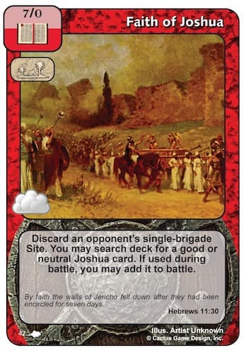 Faith of Joshua (CoW AB)