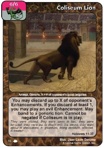 Coliseum Lion