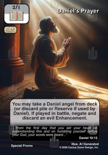 Daniel's Prayer [Fundraiser]