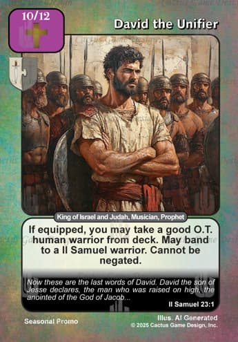 David the Unifier [2025 - Seasonal]
