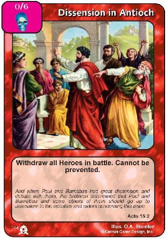 Dissension in Antioch