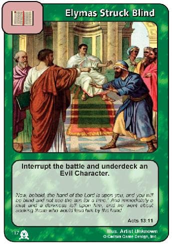 Elymas Struck Blind