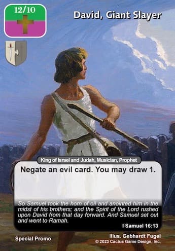 David, Giant Slayer [Fundraiser]
