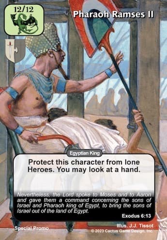 Pharaoh, Ramses II [Fundraiser]