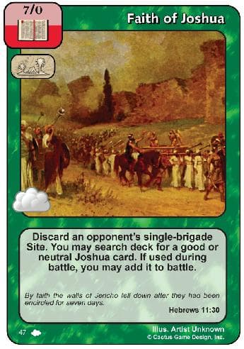 Faith of Joshua