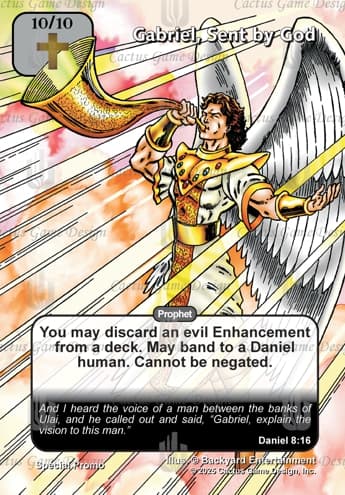 Gabriel, Sent by God [Fundraiser]