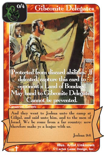 Gibeonite Delegates