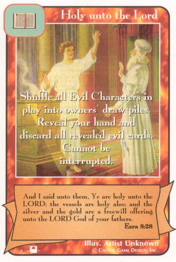 Holy unto the Lord