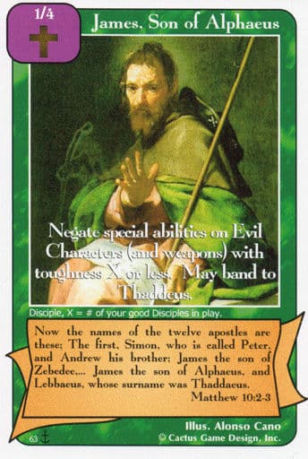 James, son of Alphaeus