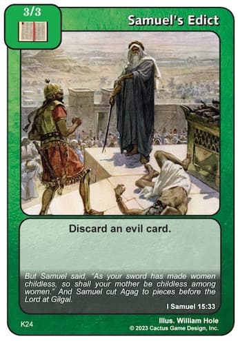 Samuel's Edict [K]
