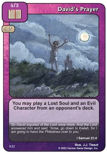 David's Prayer [K]