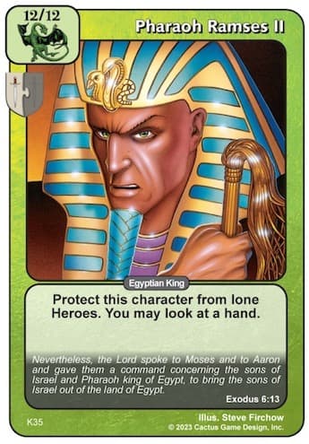 Pharaoh, Ramses II [K]