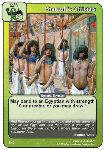 Pharaoh's Officials [K]