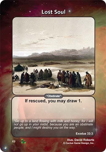 Lost Soul "Obstinate" [Exodus 33:3] [1st Print - K]