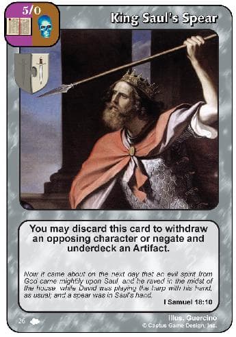 King Saul's Spear