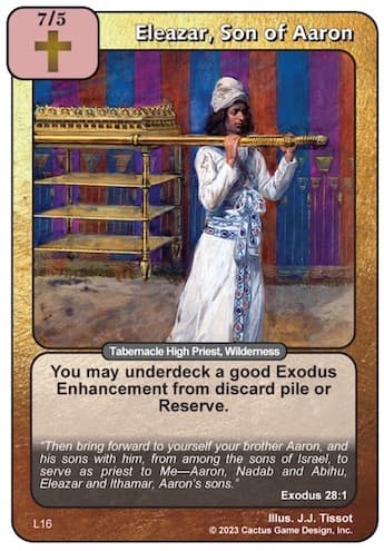 Eleazar, Son of Aaron [L]
