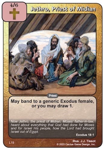 Jethro, Priest of Midian [L]