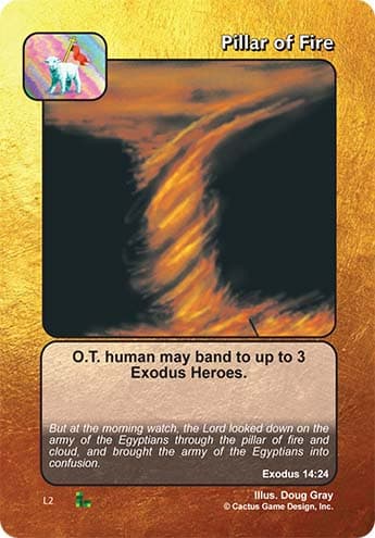 Pillar of Fire (1st Print - L)