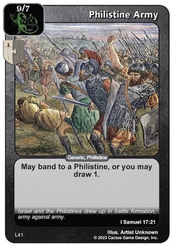 Philistine Army [L]