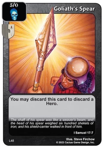 Goliath's Spear [L]