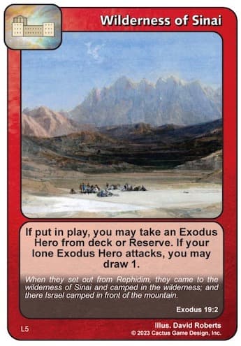 Wilderness of Sinai [L]