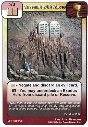 Covenant with Moses [L]