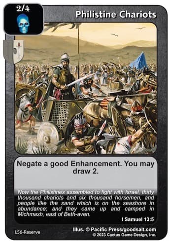 Philistine Chariots [L]