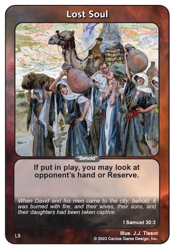 Lost Soul "Behold" [I Samuel 30:3 - L]