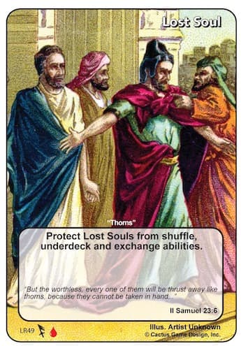 Lost Soul "Thorns" [II Samuel 23:6 - LR]
