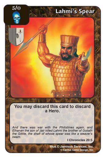 Lahmi's Spear (I)