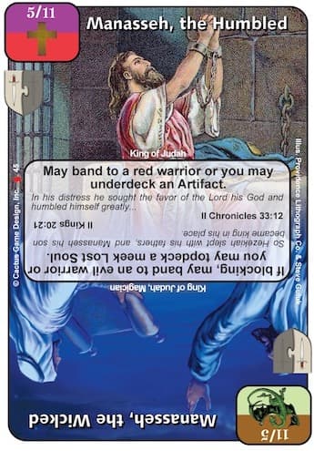 Manasseh, the Humbled / Manasseh, the Wicked (LoC)