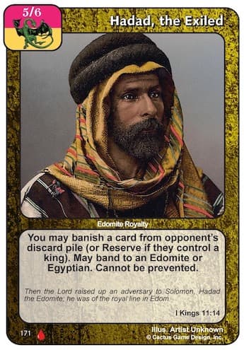 Hadad, the Exiled (LoC)